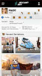 Mobile Screenshot of mazki.deviantart.com