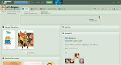 Desktop Screenshot of aph-belgium.deviantart.com