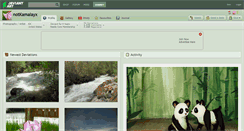 Desktop Screenshot of notkamalayx.deviantart.com