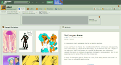 Desktop Screenshot of alleni.deviantart.com
