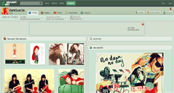 Desktop Screenshot of darkscar26.deviantart.com