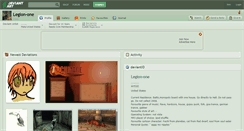 Desktop Screenshot of legion-one.deviantart.com