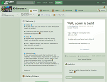 Tablet Screenshot of khforever.deviantart.com