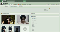 Desktop Screenshot of kira-kuran.deviantart.com