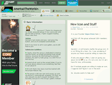 Tablet Screenshot of americaxtheworld.deviantart.com