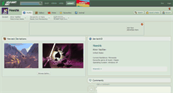 Desktop Screenshot of heeshk.deviantart.com