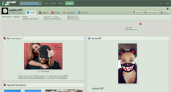 Desktop Screenshot of calisto187.deviantart.com