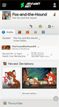 Mobile Screenshot of fox-and-the-hound.deviantart.com