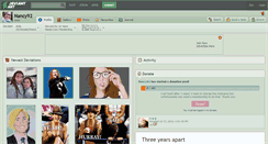 Desktop Screenshot of nancy92.deviantart.com