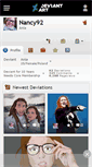 Mobile Screenshot of nancy92.deviantart.com