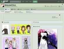 Tablet Screenshot of belarusianprince.deviantart.com