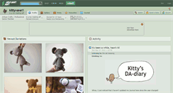 Desktop Screenshot of kittyvane.deviantart.com