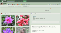 Desktop Screenshot of julia95.deviantart.com