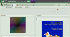 Desktop Screenshot of mirrin.deviantart.com