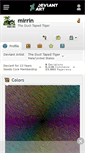 Mobile Screenshot of mirrin.deviantart.com