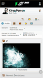 Mobile Screenshot of kingyperson.deviantart.com