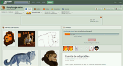 Desktop Screenshot of konyhyuga-sama.deviantart.com