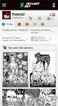 Mobile Screenshot of freenzi.deviantart.com