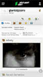 Mobile Screenshot of giantstpzero.deviantart.com
