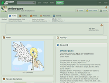 Tablet Screenshot of deidara-gaara.deviantart.com