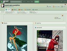 Tablet Screenshot of count-zero-overdrive.deviantart.com