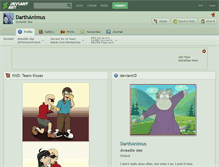Tablet Screenshot of darthanimus.deviantart.com