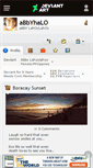 Mobile Screenshot of abbyhalo.deviantart.com