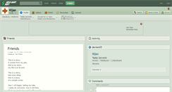 Desktop Screenshot of kijan.deviantart.com