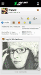 Mobile Screenshot of frannz.deviantart.com