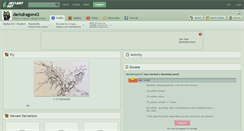 Desktop Screenshot of darkdragon43.deviantart.com