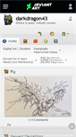 Mobile Screenshot of darkdragon43.deviantart.com