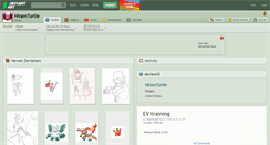 Desktop Screenshot of hiramturtle.deviantart.com