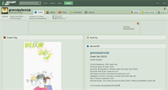 Desktop Screenshot of greendayfanclub.deviantart.com