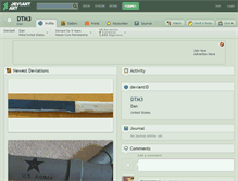 Tablet Screenshot of dtm3.deviantart.com