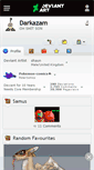 Mobile Screenshot of darkazam.deviantart.com