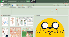 Desktop Screenshot of butterfly706.deviantart.com
