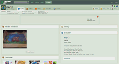 Desktop Screenshot of may12.deviantart.com