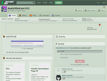 Tablet Screenshot of mushr00mcom1t33.deviantart.com