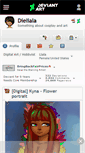 Mobile Screenshot of dieliala.deviantart.com