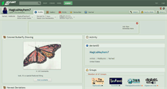 Desktop Screenshot of magicalmayhem7.deviantart.com