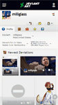 Mobile Screenshot of millgiass.deviantart.com