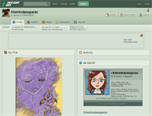 Tablet Screenshot of irkenindaasparas.deviantart.com