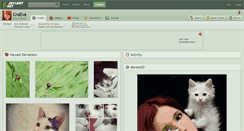 Desktop Screenshot of croeva.deviantart.com