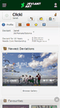 Mobile Screenshot of clickl.deviantart.com