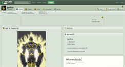 Desktop Screenshot of igniitus.deviantart.com