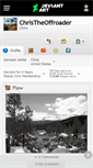 Mobile Screenshot of christheoffroader.deviantart.com