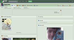 Desktop Screenshot of dead-chan.deviantart.com