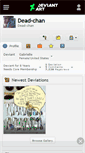 Mobile Screenshot of dead-chan.deviantart.com