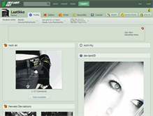 Tablet Screenshot of laatikko.deviantart.com