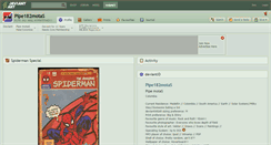 Desktop Screenshot of pipe182motas.deviantart.com